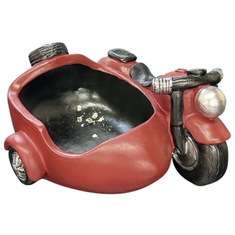 Luxe Résine Cendrier de la Moto, Ashtrays rétro de la Mode Anti-Vols, Creative Home Salon Bac de cendrier for Cigarette Décoration extérieure