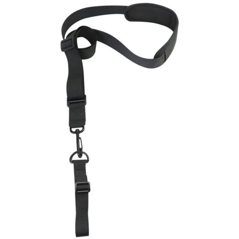 Harnais de Débroussailleuse Sangles D'épaule Réglables Harnais Professionnelles en Nylon pour Tondeuse à Gazon, Coupe-Bordures, Bandoulière Universelle Confortable (Noir) (1/5)