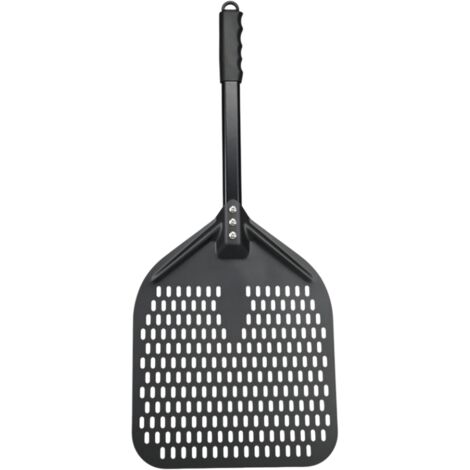 Pelle a Pizza,Pelle à Pizza 30cm Perforée en Aluminium Anodisé Dur avec Résistance Aux Hautes Températurespour Four pour La Cuisson De Pizzas Maison, Pains (1/5)