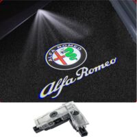 Éclairage de portières avec logo ultra-lumineux, éclairage de seuil de porte compatible avec Alfa Romeo Giulia 952, Stelvio 949, Tonale et Giulietta. Accessoires