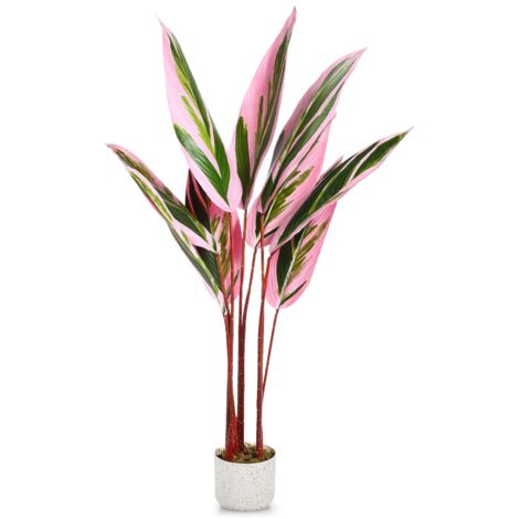 Plante artificielle 120 cm en pot, plantes artificielles Plante artificielle pour la maison, jardin de bureau, balcon, cadeau