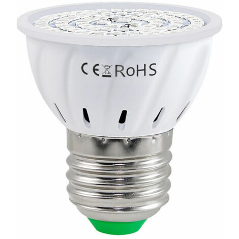 VURAHOME - LED plante lumière tasse spectre rouge et bleu ampoule de croissance des plantes E27 tête de lampe plantes à effet de serre légumes remplissage lumière culture 80 perles 220V