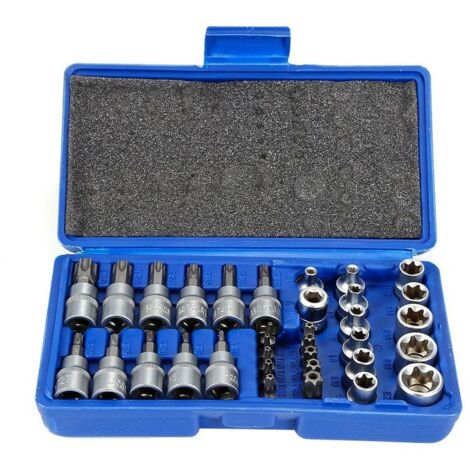 34 Pcs Clés à Douille Torx Clés à Douille Torx (1/5)