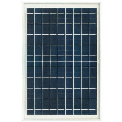 VURAHOME - Panneau solaire 10W 9V Panneau photovoltaïque à haut rendement pour batterie, bateau, ouvre-porte, poulailler, applications hors réseau