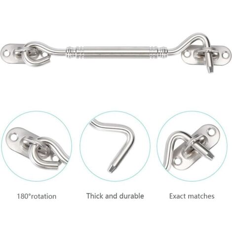 Crochet D'arrêt-volet Cottali 6.0010 – Pour Fenêtre, Fabrication Italienne, Bois Dur, Neuf
