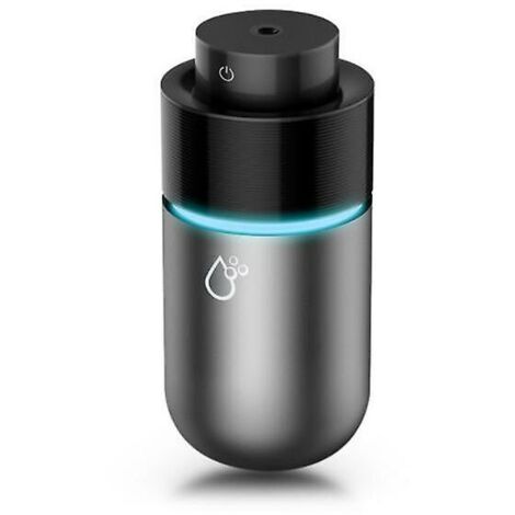VURAHOME - Diffuseur de voiture humidificateur de voiture, diffuseurs d'huiles essentielles Usb Diffuseur d'aromathérapie de grande capacité 200 ml (noir-gris) (1/5)