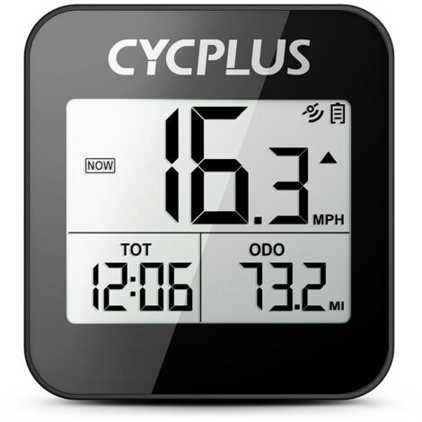 Ordinateur de vélo GPS sans fil IPX6 Étanche Vélo Compteur de vitesse Accessoires de vélo (Set 1) (1/5)