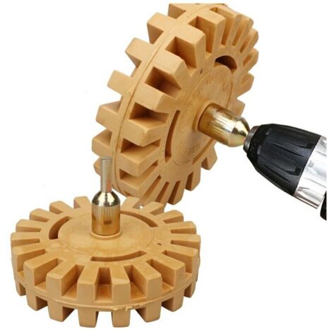 VURAHOME - Gomme à caoutchouc pneumatique automobile coussin de roue autocollant de disque de caoutchouc gomme à caoutchouc roue autocollant de voiture décapant de peinture nettoyant de voiture aide a