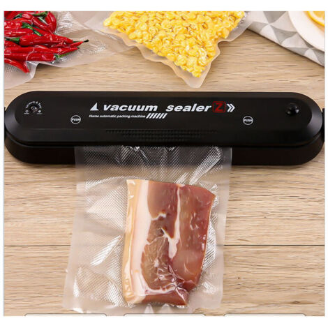VURAHOME - Mini machine a sceller sous vide portable 90W conservation des aliments en plastique bouche emballage sous vide machine a sceller automatique cuisine menage (1/5)