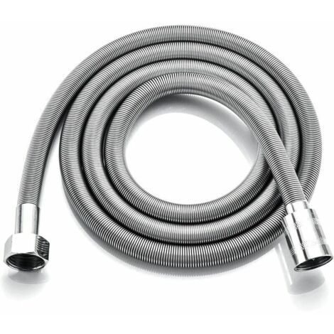 VURAHOME - Flexible Douchette ,Tuyau de Douche 2m-2,50m en acier inoxydable , Flexible de Douche Universel ,raccord fileté universel(G1/2 pouces) (2-2.5m) (1/5)