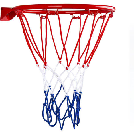 VURAHOME - Cadre de but de ballon de basket-ball mural avec vis pour extérieur et intérieur, cerceau de basket-ball de jeu de jardin de 32 cm