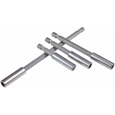 VURAHOME - Lot de 4 rallonges magnétiques pour porte-perceuse 2-4-6, 1/4 ± Tige hexagonale robuste à changement rapide (1/5)