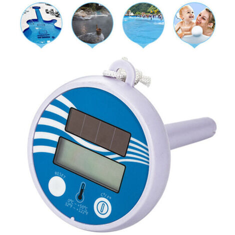 Thermomètre Piscine Numérique TFA Dostmann Solaire Flottant - Mesure Température Eau Précise