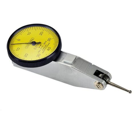 VURAHOME - 0-0.8mm 0.01mm échelle de niveau à bulle précision métrique queue d'aronde Rail cadran Test indicateur cadran indicateur Instrument de mesure outil 1 pièces (1/5)