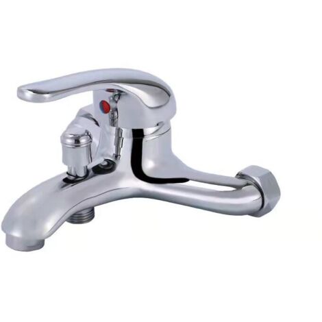VURAHOME - Mitigeur bain-douche Robinet de douche pour baignoire Mitigeur de douche encastré pour salle de bain (1/5)