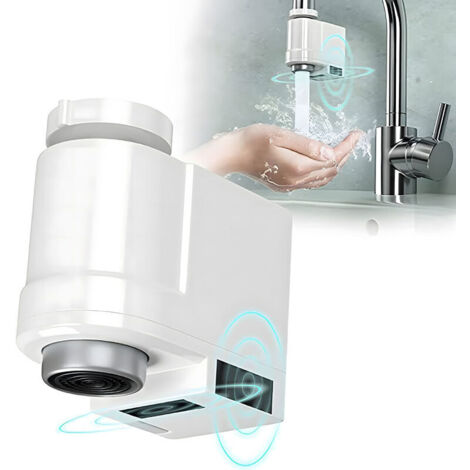 VURAHOME - Capteur intelligent robinet capteur infrarouge automatique économiseur d'eau robinet Anti-débordement cuisine salle de bain inductif