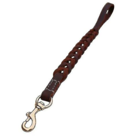 VURAHOME - Laisse Courte En Cuir Pour Chien Laisse Anti-Déflagrante Pet Walking Training Lead (1/5)