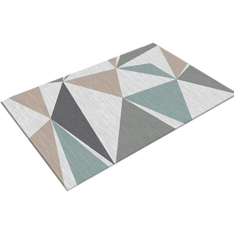 VURAHOME - Paillasson Entrée Anti-Poussière Tapis de Porte Décoratif Moderne Tapis pour Entrée Absorbant Polyester Antidérapan Tapis d'Entrée pour Exterieur Intérieur 6 50 80cm (1/3)