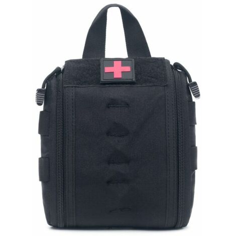 VURAHOME - Trousse de premiers soins Sacs, sac médical tactique extérieur, pochette utilitaire militaire, camping urgence, chasse, voyage, survie, outils, pochettes (1/5)