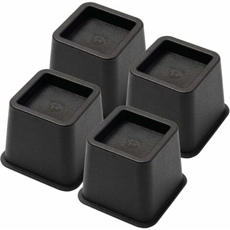 VURAHOME - Lot de 4 rehausseurs de lit de 7,6 cm pour canapé, chaise, bureau, canapé et poteau superposé., (1/5)