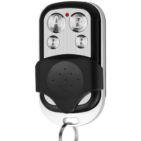 VURAHOME - 418 MHz Copier Télécommande Métal Clone Télécommandes 4 Boutons Clonage Clé Fob Garage Duplicateur Télécommande Clé Fob avec Couverture De Protection