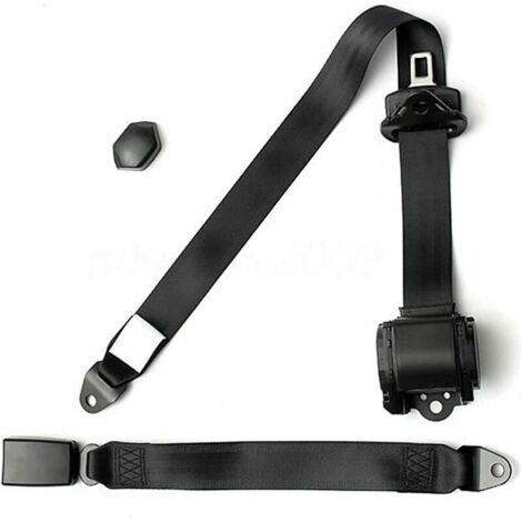 VURAHOME - ceinture de sécurité de voiture, ceinture de sécurité universelle à trois points, ceinture de sécurité automatique réglable rétractable (1/5)