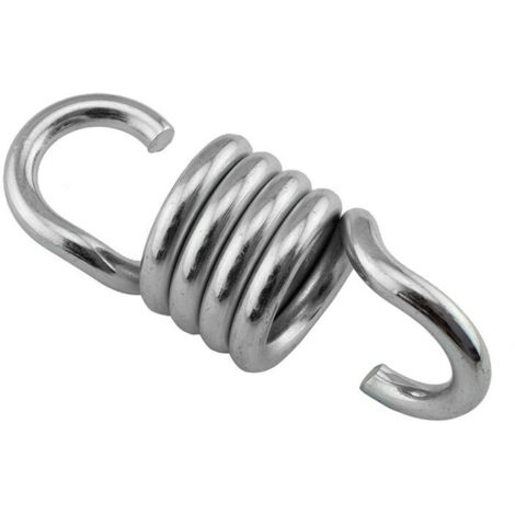 VURAHOME - 2 crochets argentés pour hamac, hamac bag spring strong load 250kg, fauteuil hamac, chaise suspendue impact bag boxe bag swing (1/5)