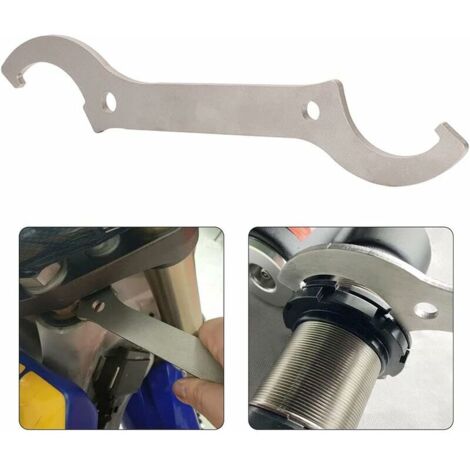 VURAHOME - Clé à ergot pour amortisseur arrière et direction pour Kawasaki, Suzuki, Yamaha, SX, SXF, YZ, YZF, WRF, CRF, KX, KXF, RM, RMZ, DRZ, 125-530