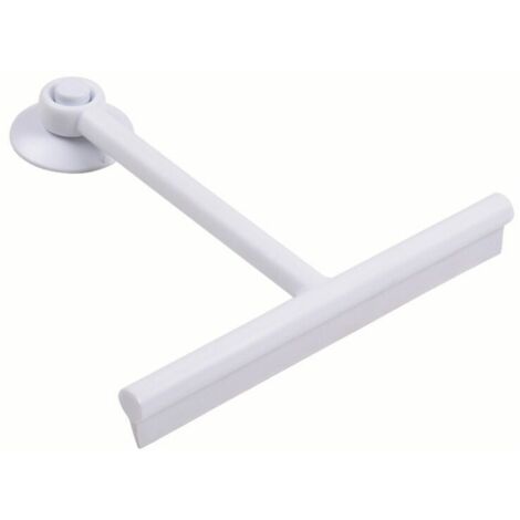 VURAHOME - Nettoyant à vitres avec manche essuie-glace (blanc) (1/5)