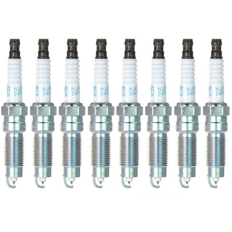 VURAHOME - Bougies d'allumage double platine Motorcraft SP-509 HJFS-24FP pour Ford (lot de 8) (1/5)