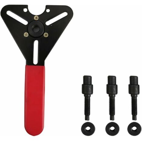 VURAHOME - Kit d'outils de Suppression d'embrayage de compresseur de climatisation, Outil de Maintien d'embrayage de climatiseur, Ensembles d'outils automatiques d'extracteur de moyeu, (1/5)