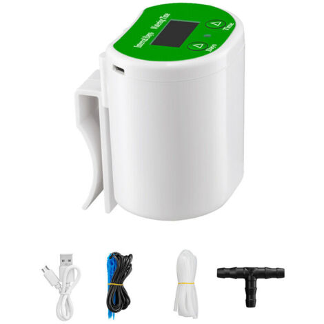 VURAHOME - Système d'arrosage automatique Dispositif d'abreuvoir chronométré Jardin Terrasse Kit d'irrigation goutte à goutte pour plantes en pot Arrosage de vacances (pour 4 plantes en pots) (1/5)
