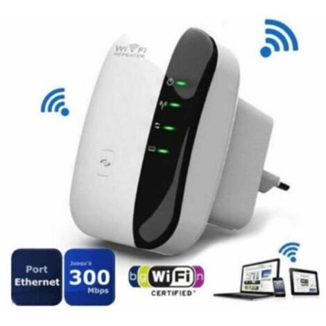 VURAHOME - Amplificateur WiFi Repeteur Booster de signal sans fil WiFi extender 300M WLAN (1/5)