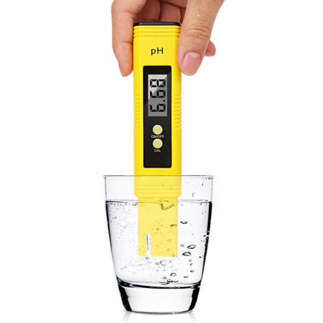 VURAHOME - PH-MèTre NuméRique, Testeur De Qualité De L'Eau Atc Avec Une Plage De Mesure Du Ph De 0 à 14,Testeur De Ph à Usage Domestique, Guazhuni