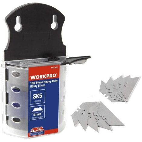 VURAHOME - Cutter Lame Trapèze avec Distributeur 100 Pièces (1/5)