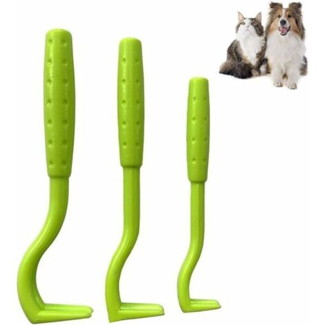 VURAHOME - 3 Pièces Pince À Tiques, Tire Tique, Crochet À Tiques, Accessoires Anti Tiques, Pour Chiens,Chats Et Autres Animaux