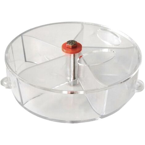 Perroquets rotatifs Jouet Oiseau Nourriture Jouet pour perroquets Distributeur de Nourriture Rotatif Roue ronde Jouet En plastique Rotatif (1/3)