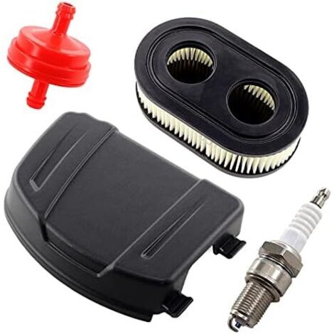 VURAHOME - Couvercle de filtre à air avec filtre à air, bougie dallumage pour moteur Briggs & Stratton 625E, 625EXi, 650EXi, 675EXi, 675IS Serie Remplace 594106, 798452,103M02-0011-H1 (1/5)
