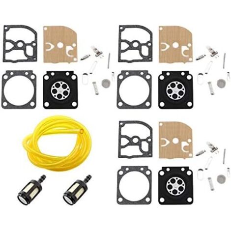 VURAHOME - Carburateur Membrane Joint Réparation kit pour Stihl MS180 MS170 018 017 tronçonneuse remplacer Zama RB-66 RB-77 (1/4)