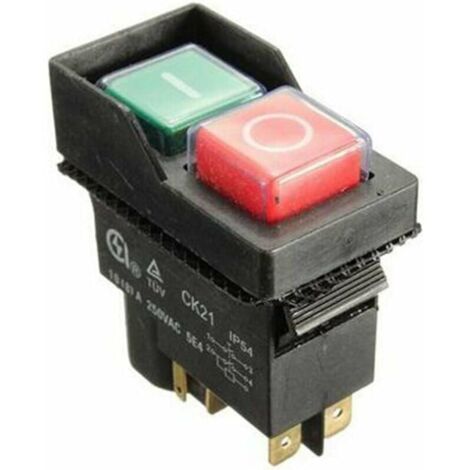 VURAHOME - Bétonnière électrique interrupteur marche arrêt interrupteur électromagnétique CK21B/250V 5PIN (1/5)