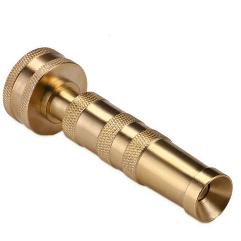 VURAHOME - Buse en laiton, pistolet d'arrosage de jardin, lave-auto pour conduite d'eau (1/3)