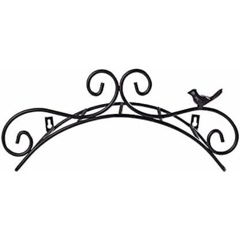 VURAHOME - Support de tuyau d'arrosage robuste - Support mural pour tuyau d'arrosage décoratif - Enrouleur de tuyau en métal solide pour l'extérieur (1/5)