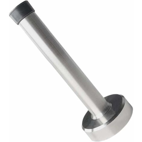 Butée de porte, butées de porte cylindriques, butée de porte en acier inoxydable, protecteur de support de porte solide pour la maison et le bureau (120mm, 1pcs) (1/5)