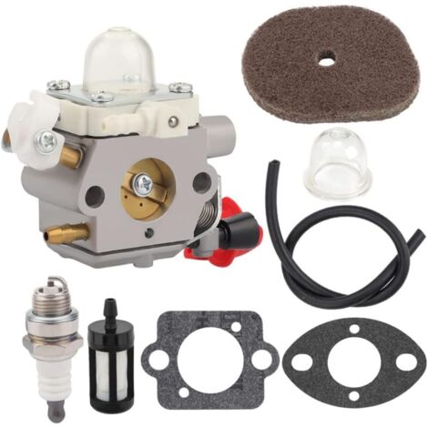VURAHOME - Kit de carburateur de Tondeuse à Gazon, kit de Remplacement du carburateur de tronçonneuse, kit de carburateur avec Filtre à Carburant à air Compatible avec FS40 FS50 FS50C FS70 FS70C FS56 (1/4)