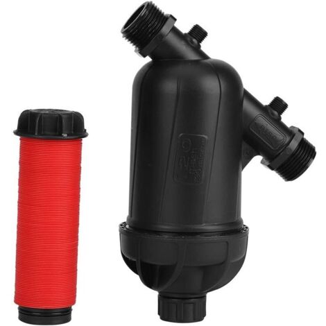 VURAHOME - Filtre de disque de grande capacité, filtre de disque de niveau de 120 mails / 130 microns pour l'arrosage de pelouse d'irrigation de goutte à goutte de jardin d'agriculture
