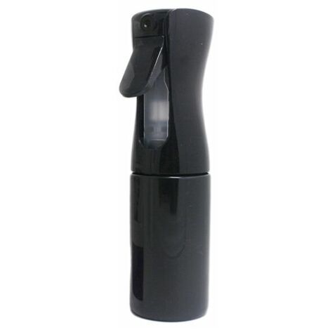 Bouteille de pulvérisation continue vide pulvérisateur rechargeable d'eau coiffure arrosage plantes bouteille de brume Ultra Fine noir (1/3)