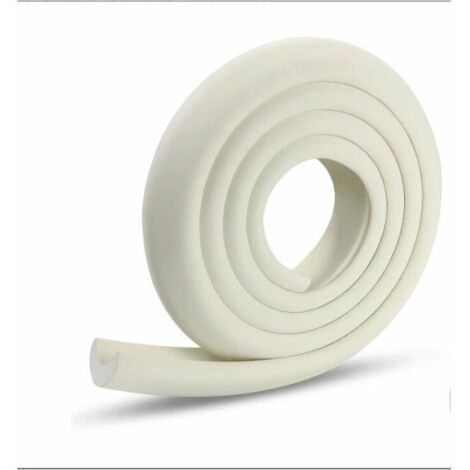 VURAHOME - Angles et Rebords pour Bébés, 2M 2 Set Mousse Sécurité Rouleau de Mousse Antichoc pour Bébé sur Coins de Murs,des Meubles,Bords de Table (1/5)
