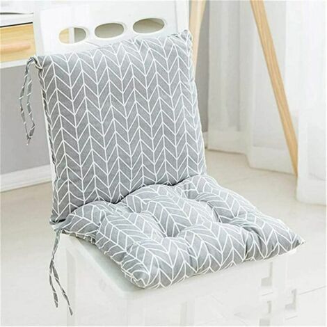 VURAHOME - Lot de 1 Coussin de Chaise avec Dossier Coussins de siège de Chaise Salle à Manger - Pas de Chaise 40cm40cm (1/5)