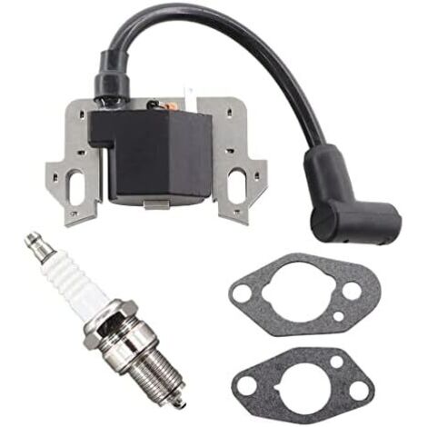 Bobine d'allumage GCV160 pour tondeuse à gazon Honda HRB216 HRR216 HRS216 HRT216 HRX217 HRZ216 GCV135 GCV190 GSV160 GC135 GC160 GC190 30500-ZL8-014 30500-ZL8-004 avec joints de bougie (1/5)