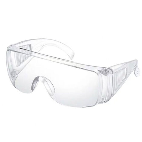 Lunettes de sécurité pour porteurs de lunettes, protection contre le vent et les UV, lunettes panoramiques, lunettes EN166, lunettes polies pour la conduite, laboratoires, chantiers, extérieur- (1/3)